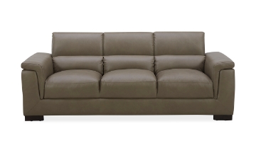 Picture of Payne Midbrown Leather Sofa