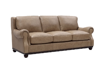 Picture of Tilton Beige Leather Sofa