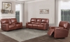 Picture of Broadway Brown Leather Power Sofa