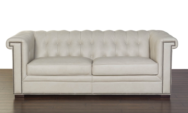 Picture of Chester Moonstone Leather Sofa