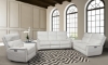 Picture of Reed White Leather Power Sofa