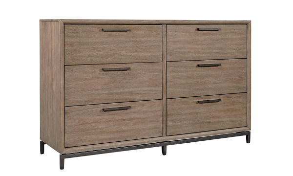 Picture of Trellis Brown 6-Drawer Dresser