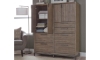 Picture of Trellis Brown 4-Door Chiffarobe