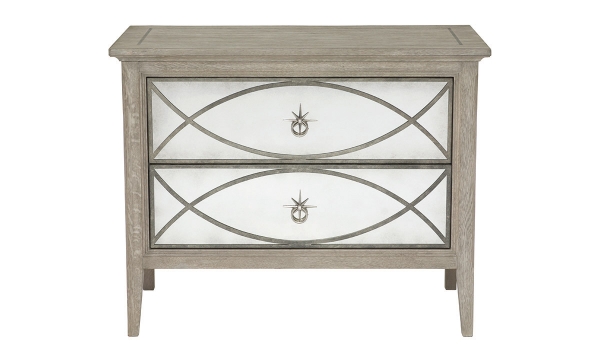 Picture of Bernhardt Marquesa Cashmere 2-Drawer Nightstand