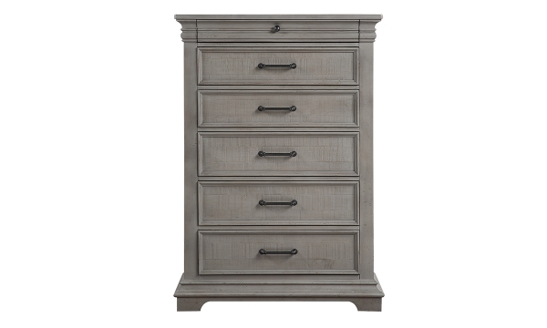 Picture of Lansing Weathered Gray 6-Drawer Chest