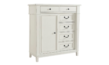Picture of Northport White Sliding Door Chest
