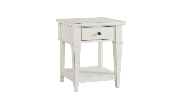 Picture of Northport White 1-Drawer Nightstand