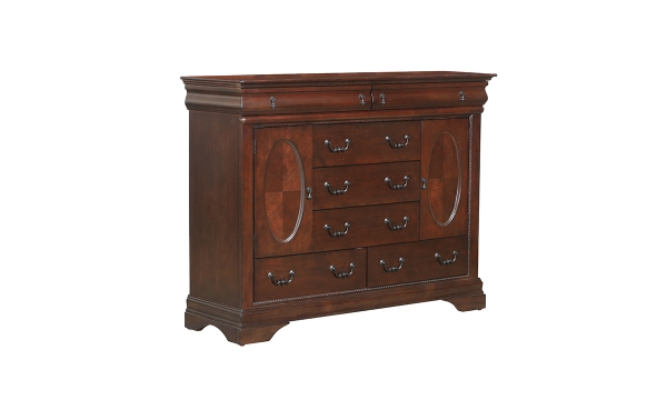 Picture of Chateau Vintage Cherry 7-Drawer Dresser
