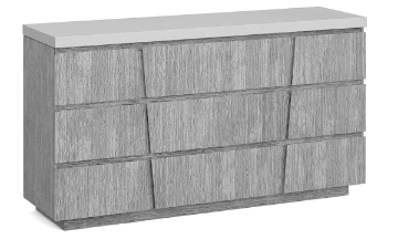 Picture of Largo Gray 9-Drawer Dresser