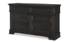 Picture of Townsend Dark Sepia 6-Drawer Dresser