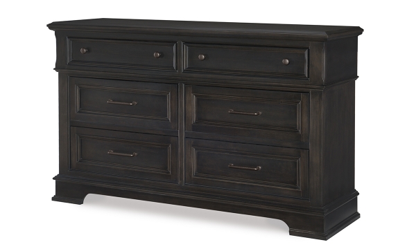 Picture of Townsend Dark Sepia 6-Drawer Dresser