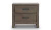 Picture of Taryn Rustic Gray 2-Drawer Nightstand