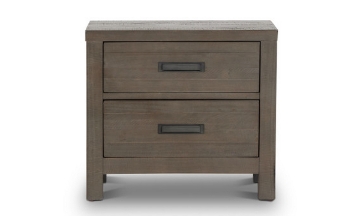Picture of Taryn Rustic Gray 2-Drawer Nightstand