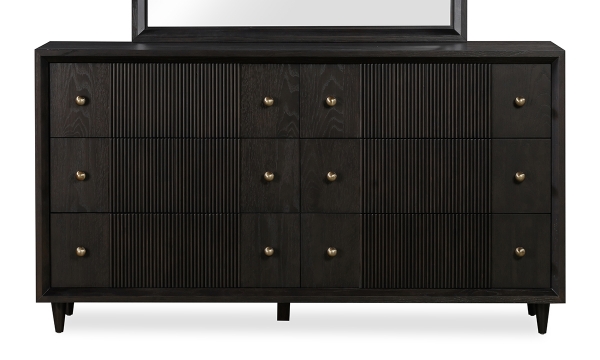 Picture of Avedon Smokey Topaz 6-Drawer Dresser