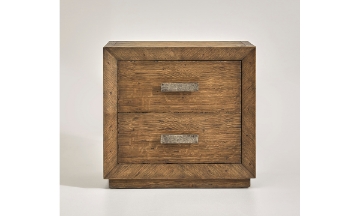 Picture of Sugarland White Oak 2-Drawer Nightstand