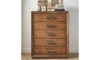 Picture of Sugarland White Oak 5-Drawer Chest