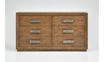 Picture of Sugarland White Oak 6-Drawer Dresser