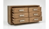 Picture of Sugarland White Oak 6-Drawer Dresser