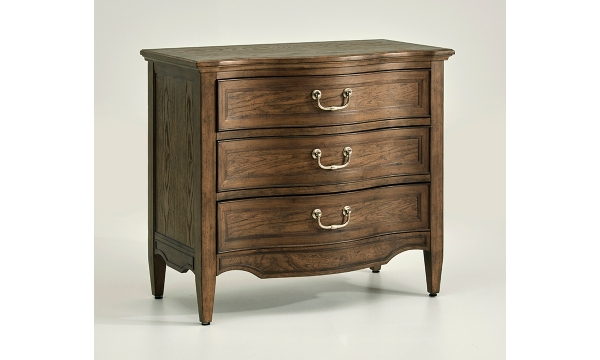Picture of Seneca Oak 3-Drawer Nightstand