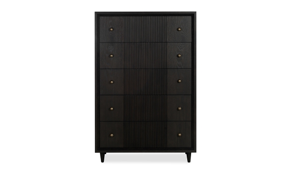 Picture of Avedon Smokey Topaz 5-Drawer Chest