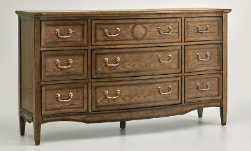 Picture of Seneca Oak 9-Drawer Dresser