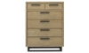 Picture of Drew & Jonathan Catalina Light Oak 6-Drawer Chest