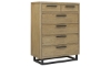 Picture of Drew & Jonathan Catalina Light Oak 6-Drawer Chest