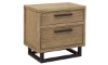 Picture of Drew & Jonathan Catalina Light Oak 2-Drawer Nightstand