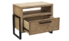 Picture of Drew & Jonathan Catalina Light Oak 1-Drawer Nightstand
