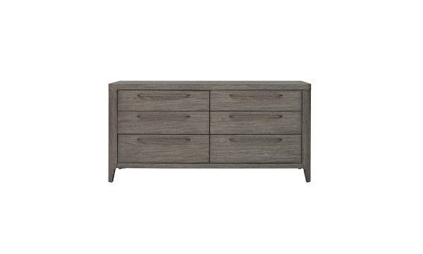 Picture of Drew & Jonathan Griffith Smoked Oyster 7-Drawer Dresser