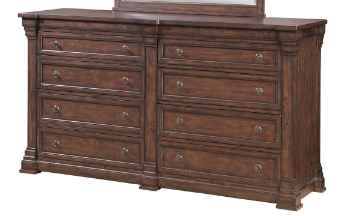 Picture of Kestrel Hills Tobacco 8-Drawer Dresser