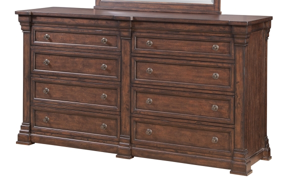 Picture of Kestrel Hills Tobacco 8-Drawer Dresser