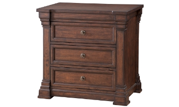 Picture of Kestrel Hills Tobacco 3-Drawer Nightstand