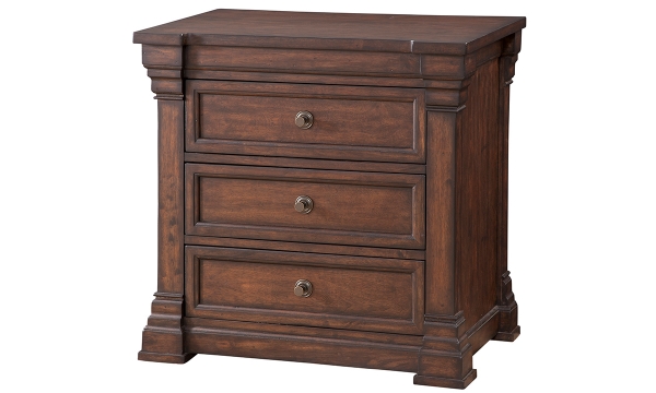 Picture of Kestrel Hills Tobacco 3-Drawer Nightstand