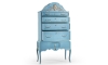 Picture of Cirrus Blue Carved Tallboy