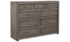 Picture of Modern Loft Greystone Bookcase Queen Bedroom Set
