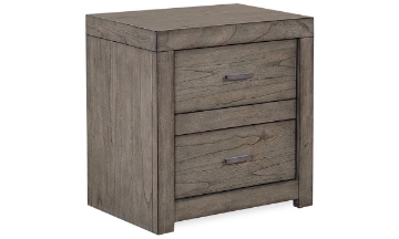 Picture of Modern Loft Greystone 2-Drawer Nightstand