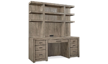 Picture of Modern Loft Greystone 2-Piece Desk