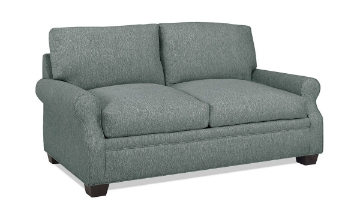 Picture of Carolina Custom Larkspur Loveseat Sea Blue