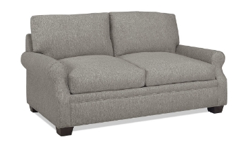 Picture of Carolina Custom Larkspur Loveseat Charcoal