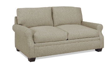 Picture of Carolina Custom Larkspur Loveseat Warm Grey