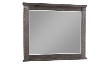 Picture of Hastings Weathered Brown Mirror