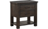 Picture of Hastings Weathered Brown 2-Drawer Nightstand