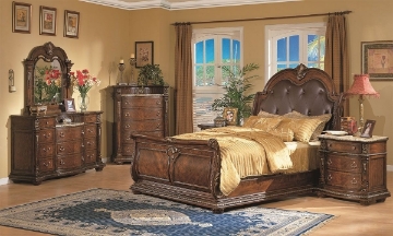 Picture of Coventry Brown King Sleigh Bedroom Set
