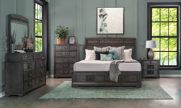 Picture of Queen Storage 3 Piece Bedroom Set
