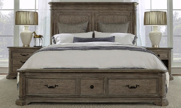 Picture of Hamilton Briarsmoke Queen Storage Bed
