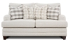 Picture of Charles of London Cream Berber Loveseat