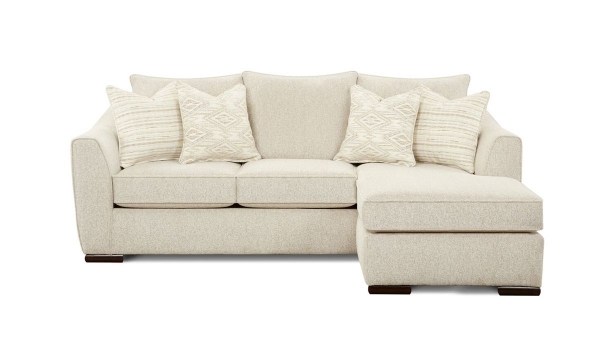 Picture of Vibrant Oatmeal Reversible Sofa Chaise