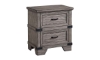 Picture of Forge Steel Gray 2-Drawer Nightstand