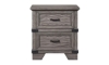 Picture of Forge Steel Gray 2-Drawer Nightstand